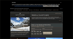 Desktop Screenshot of mythoshotels.it